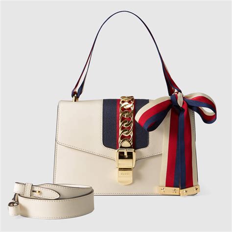 gucci bag women white|gucci shoulder bag price.